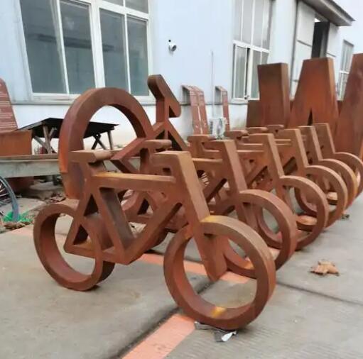 高明耐候钢板造型